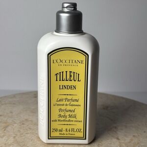 L'Occitane Tilleul Linden Perfumed Body Milk 250ml 8.4 fl oz Vintage Rare‎ HTF